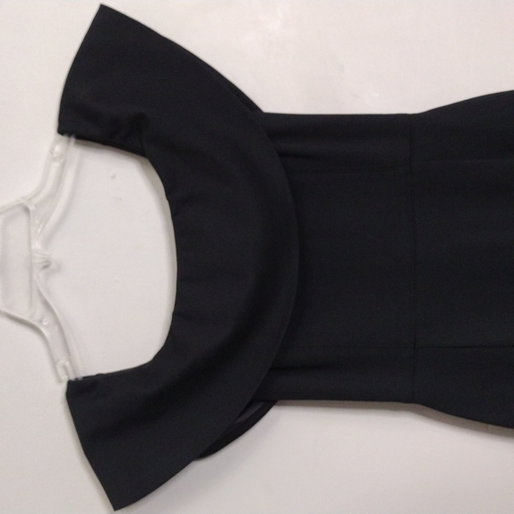 EUC Love by Design Black Off-the-Shoulder Midi Dress size XS - Picture 3 of 9